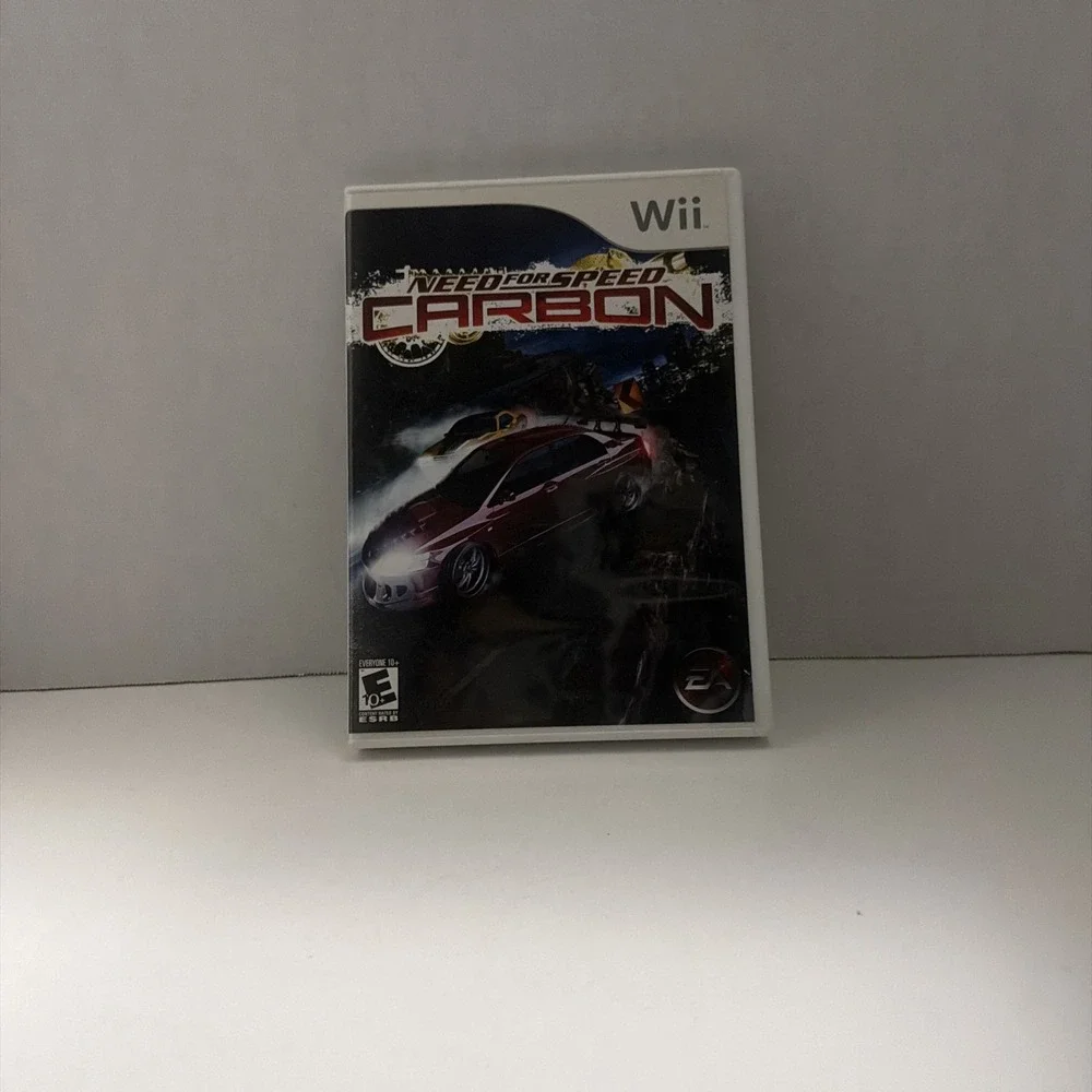 Need for Speed Carbon Nintendo Wii 2006 Racing Game CIB Complete EA RVL-P-RNSE